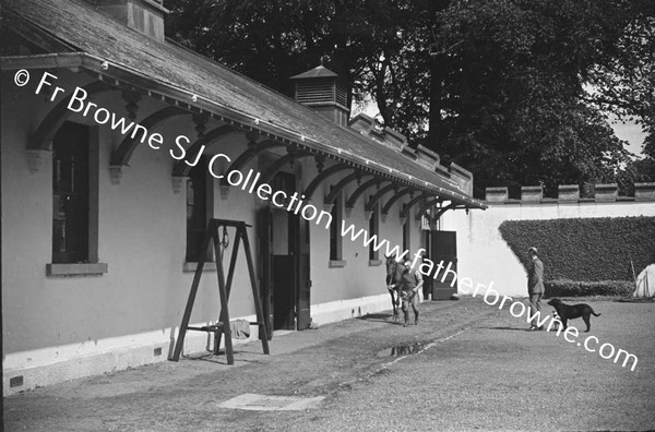 KILLEEN CASTLE   STABLE YARD VERANDA